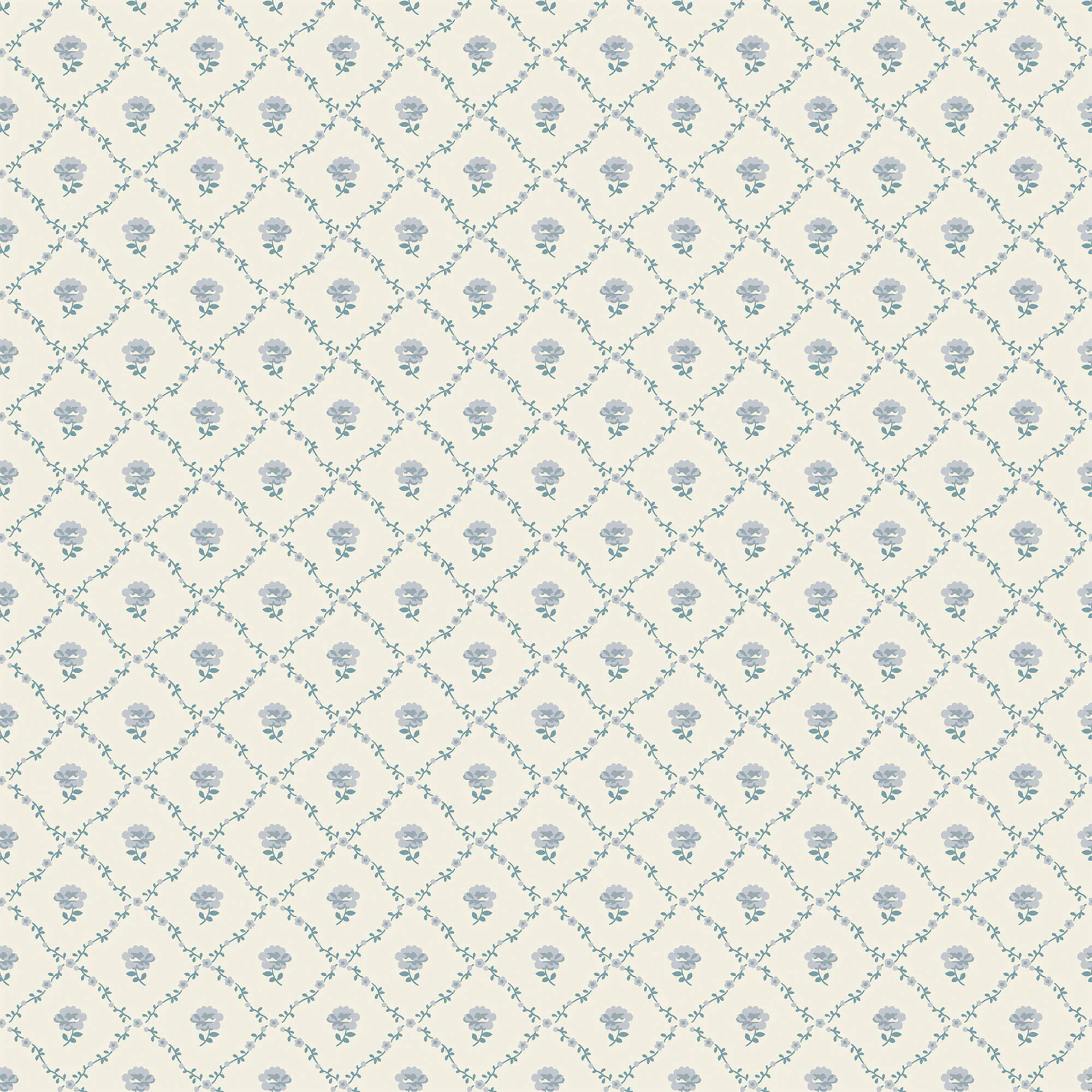 Tapet Laura Ashley Kate Pale Seaspray Blå 122745