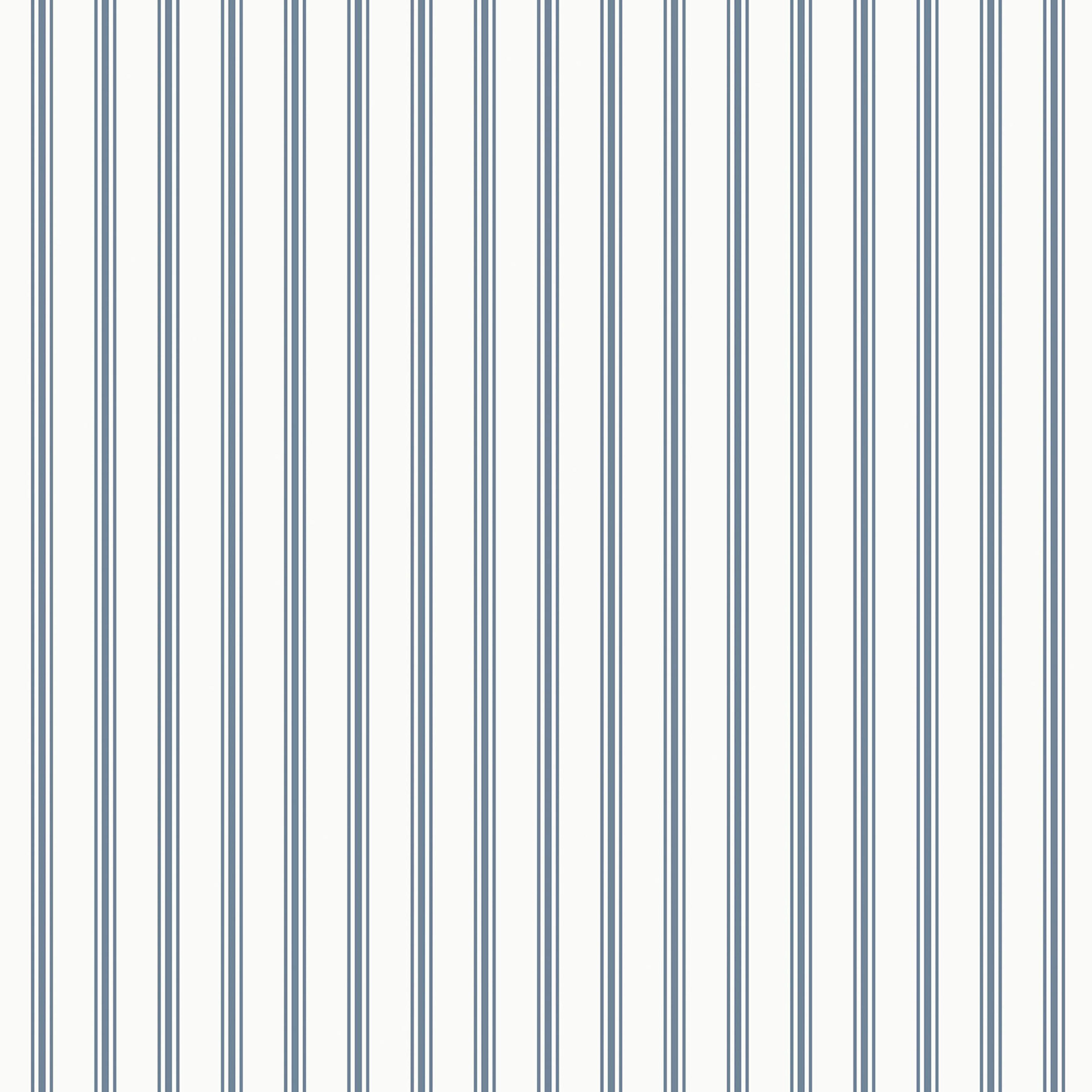 Tapet Laura Ashley Farnworth Stripe Smoke Blå 122752