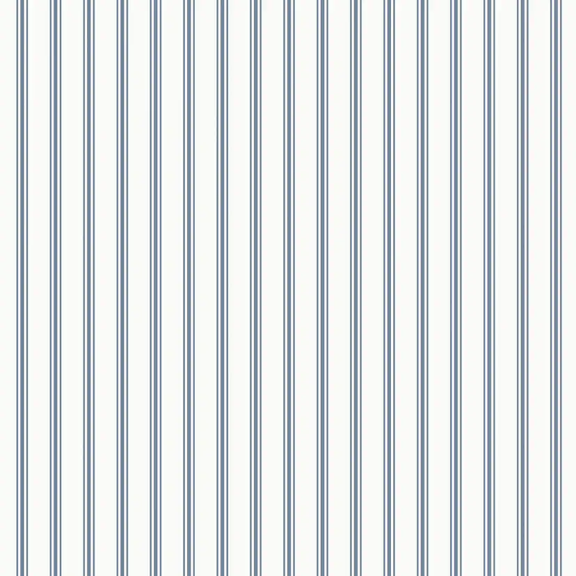 Tapet Laura Ashley Farnworth Stripe Smoke Blå 122752