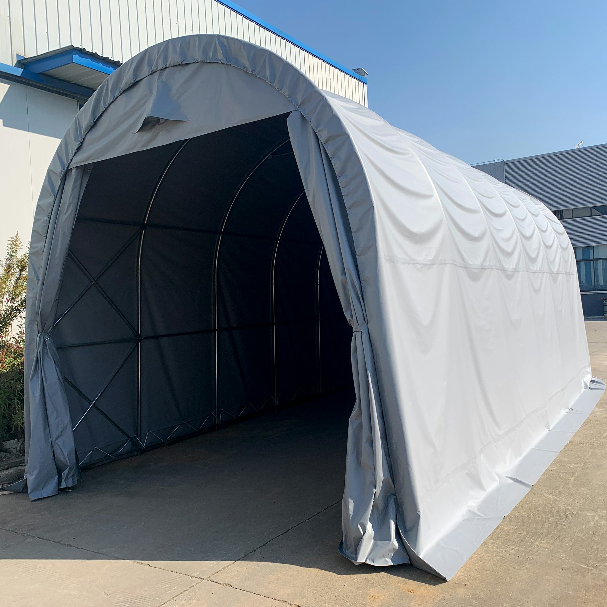 Garagetält Lyfco 26.2m² för Husbil, Husvagn & Båt