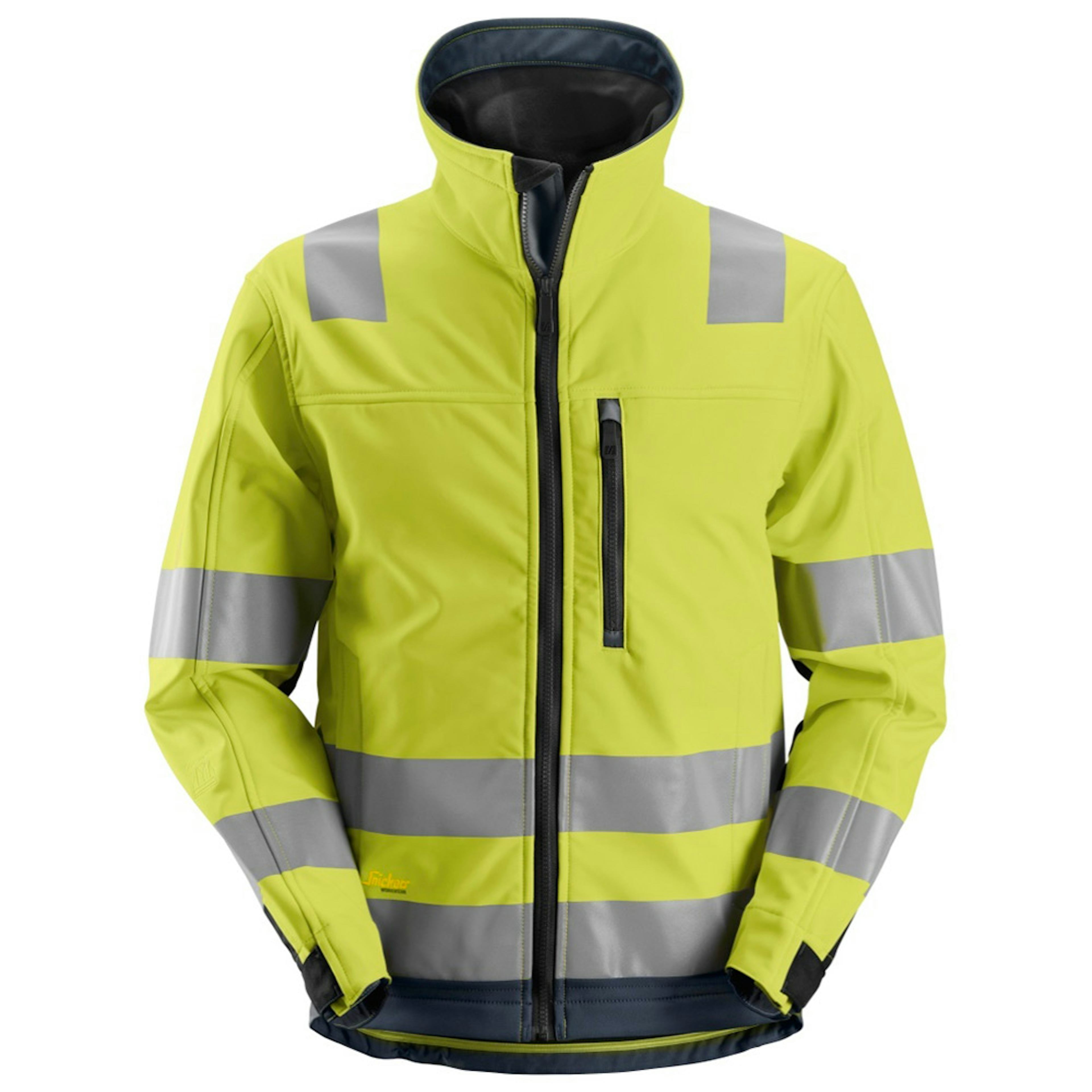 High Visibility Yellow - Navy