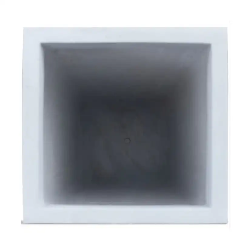 Kruka Lyfco Fyrkantig Hög Ljusgrå