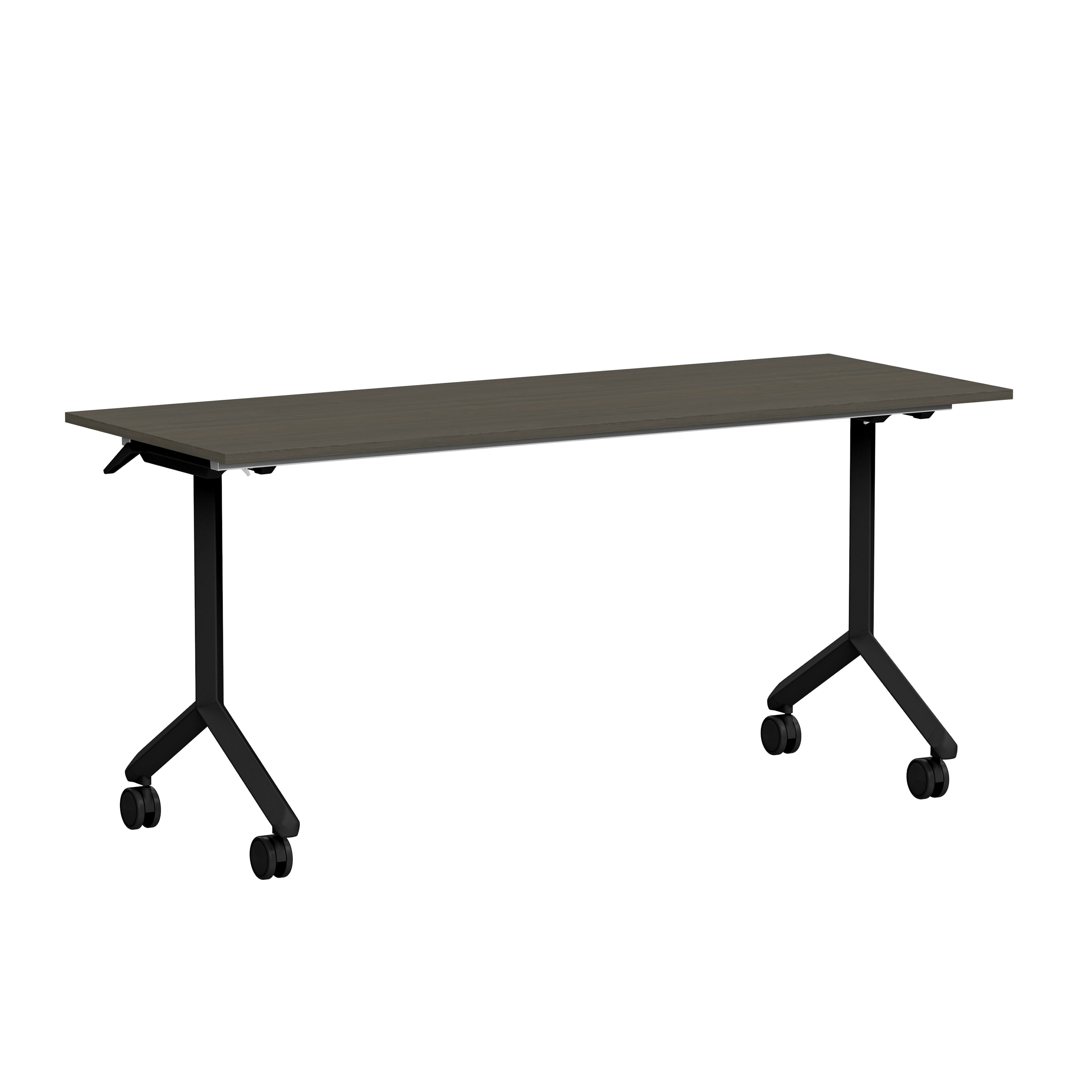 Mörklaserad Ask/Svart