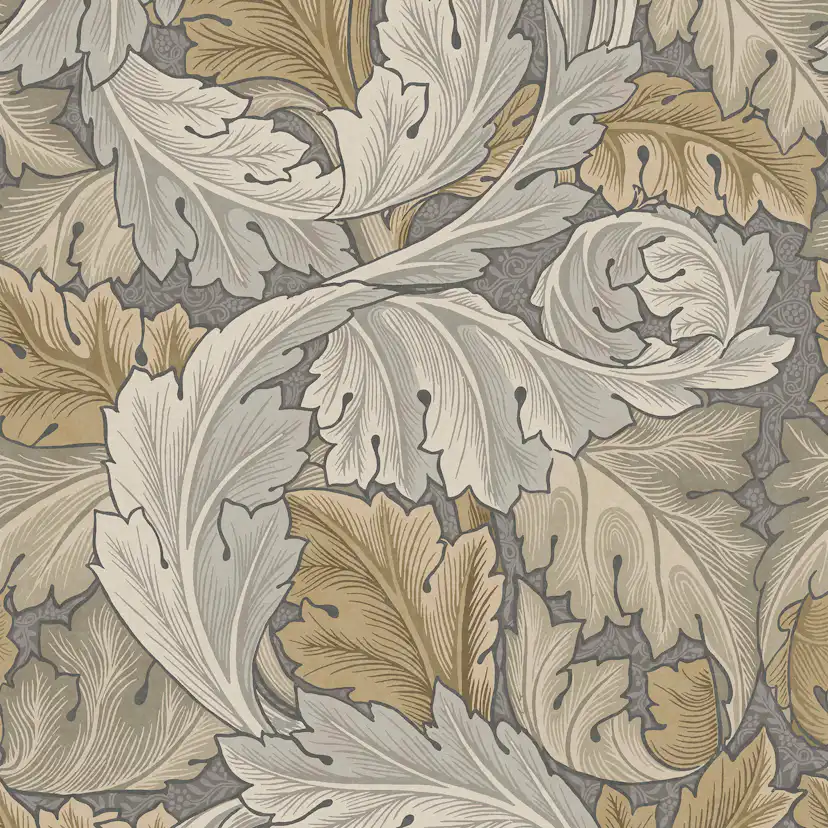 Tapet William Morris At Home Acanthus 124226 EasyUp, Mönstrad