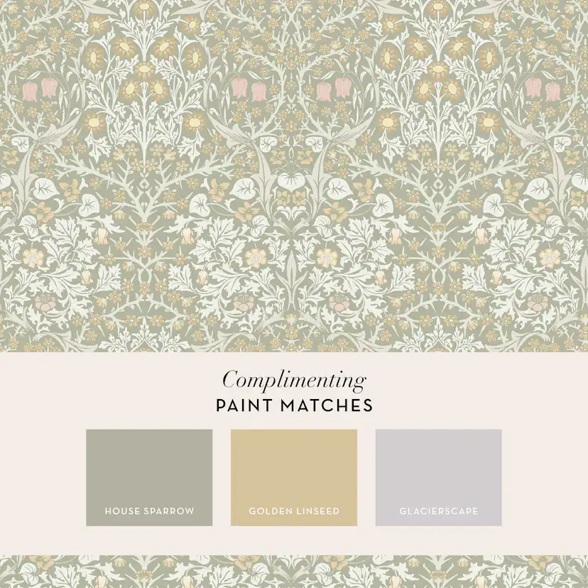 Tapet William Morris At Home Blackthorn 124253