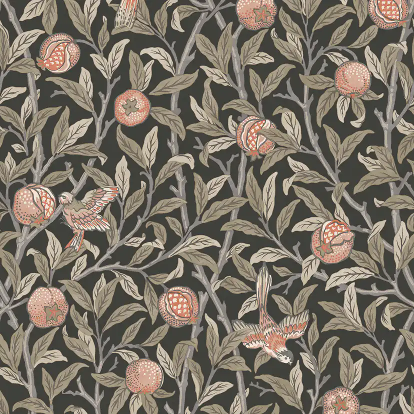 Tapet William Morris At Home Bird & Pomegranate 124258