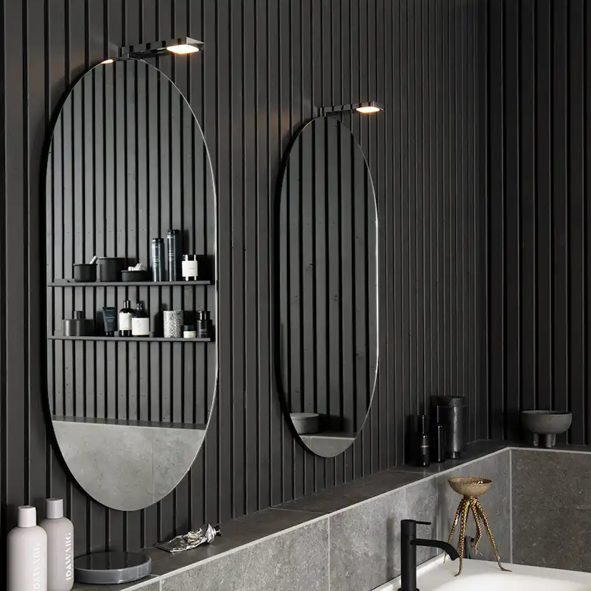 Spegel Vedum Grann Oval 500