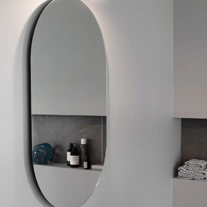 Spegel Vedum Grann Oval 500