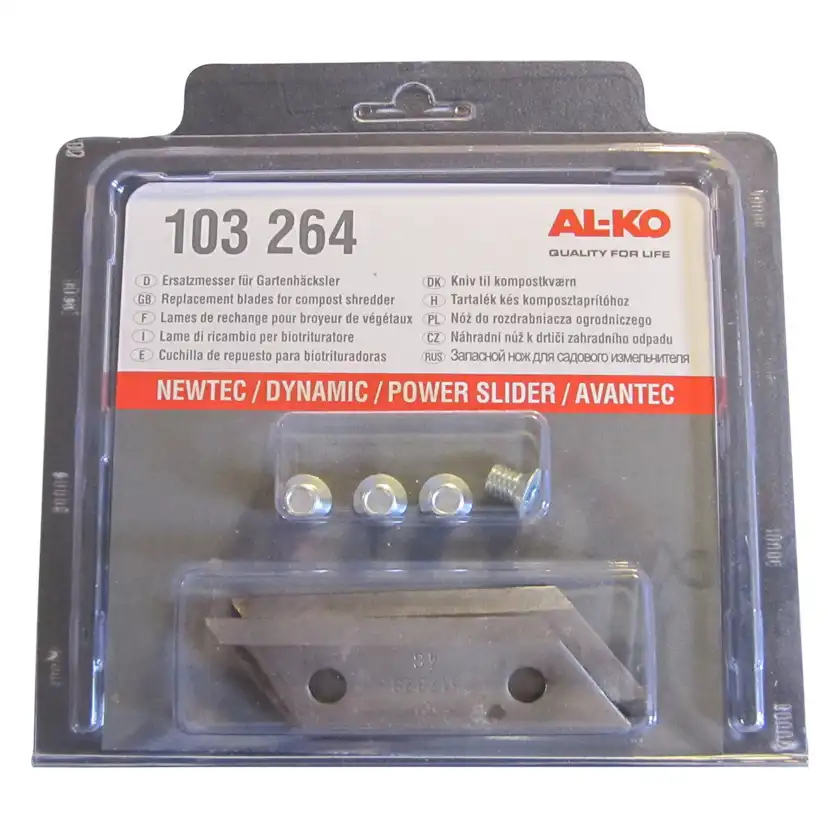 Knivset AL-KO Kompostkvarn