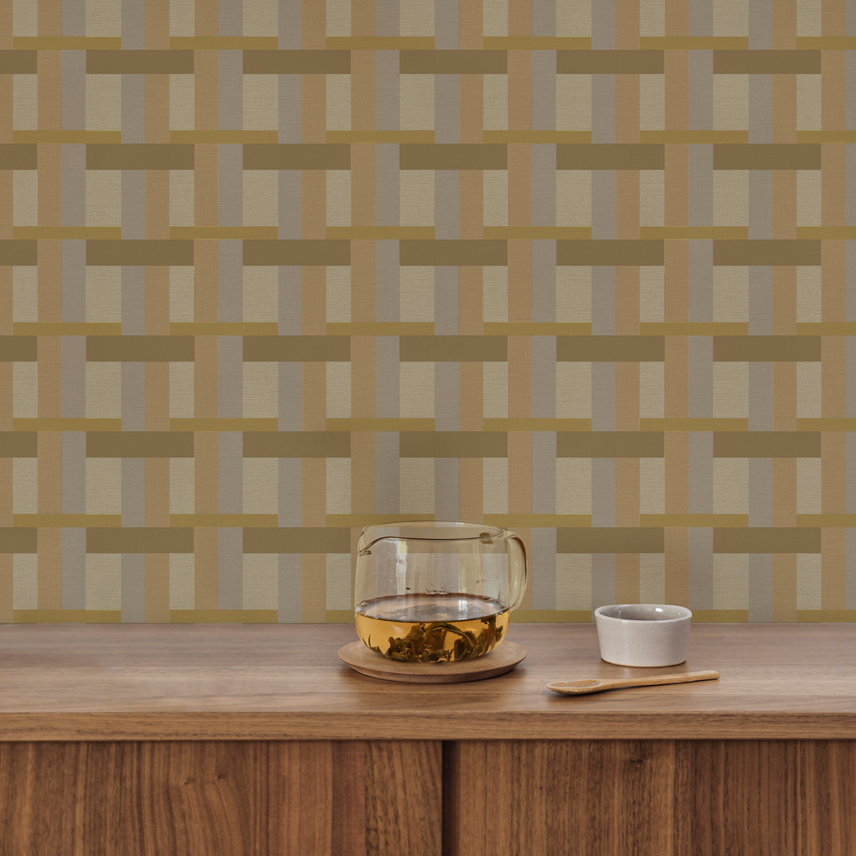 Tapet Superfresco Easy Perfect Symmetry Brun/Beige