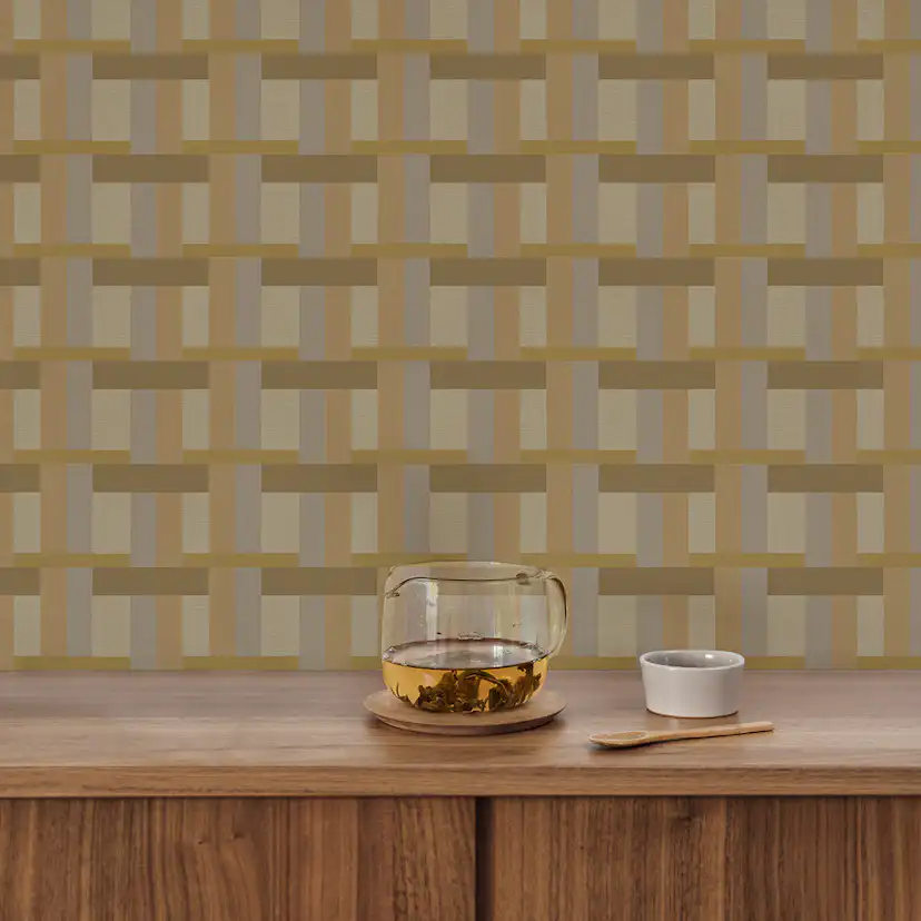 Tapet Superfresco Easy Perfect Symmetry Brun/Beige