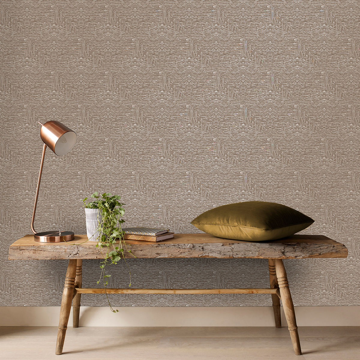 Tapet Superfresco Easy Gillian Grå