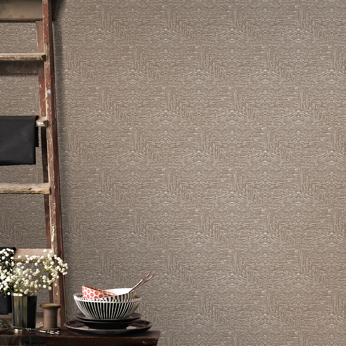 Tapet Superfresco Easy Gillian Grå