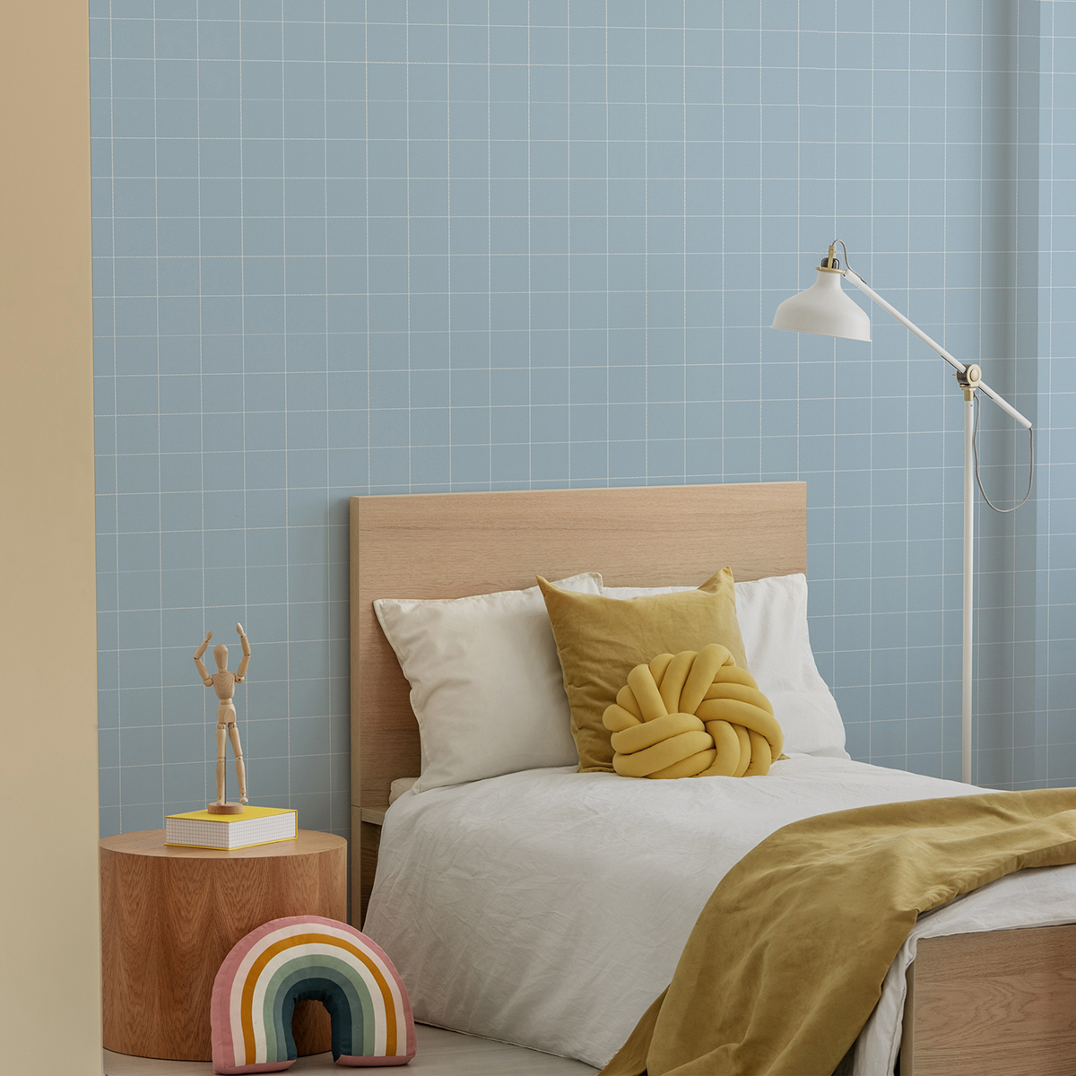 Tapet Superfresco Easy Square Blå