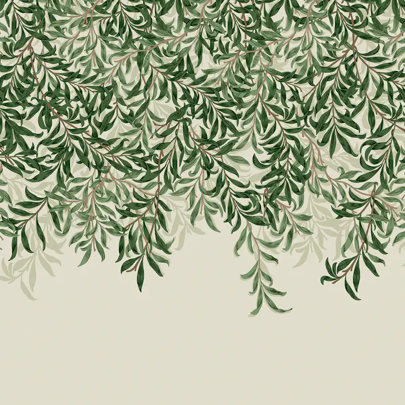 Fototapet William Morris At Home Willow Bough Greens