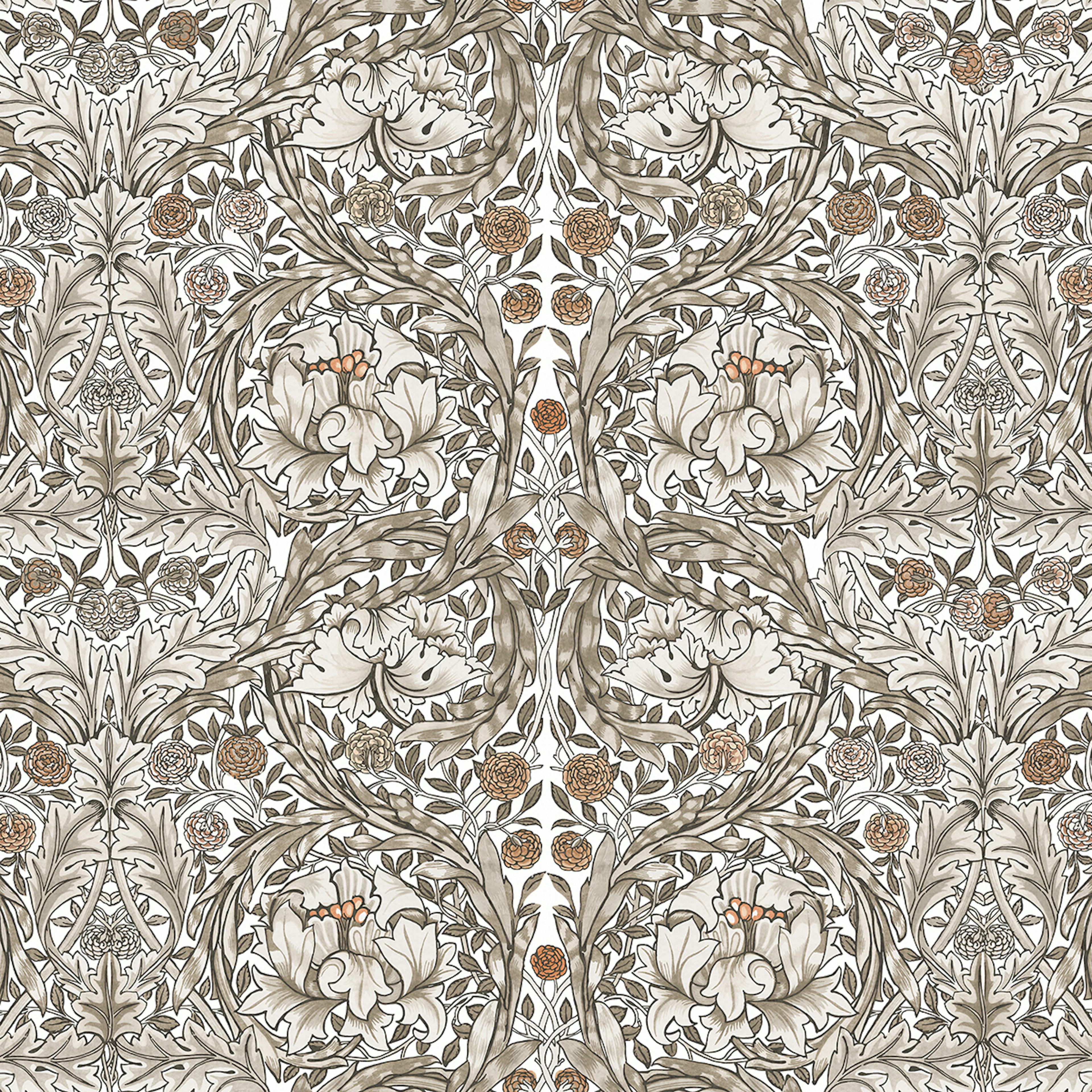 Fototapet William Morris At Home African Marigold Neutral