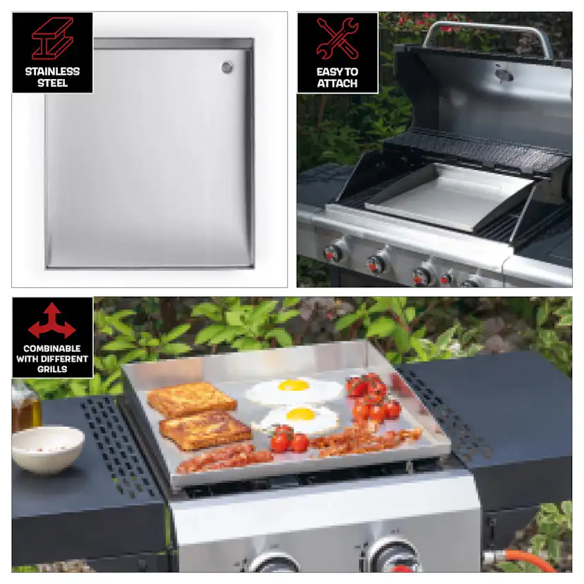 Stekbord Landmann i Rostfritt Stål