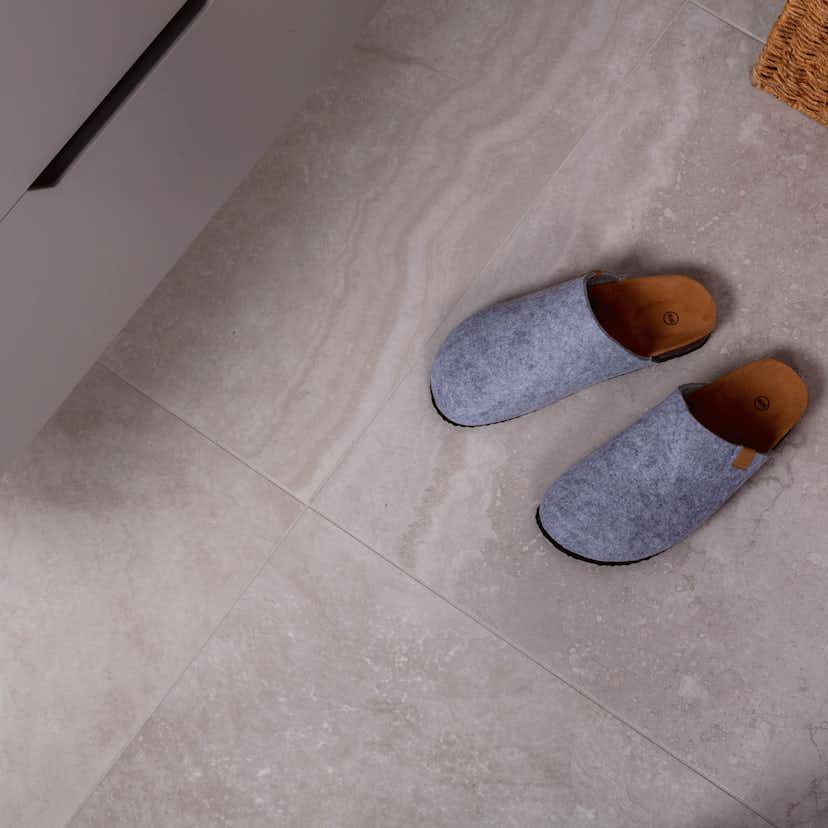 Klinker Astor Ceramiche Stream Silver Grå Grå 60x60 cm