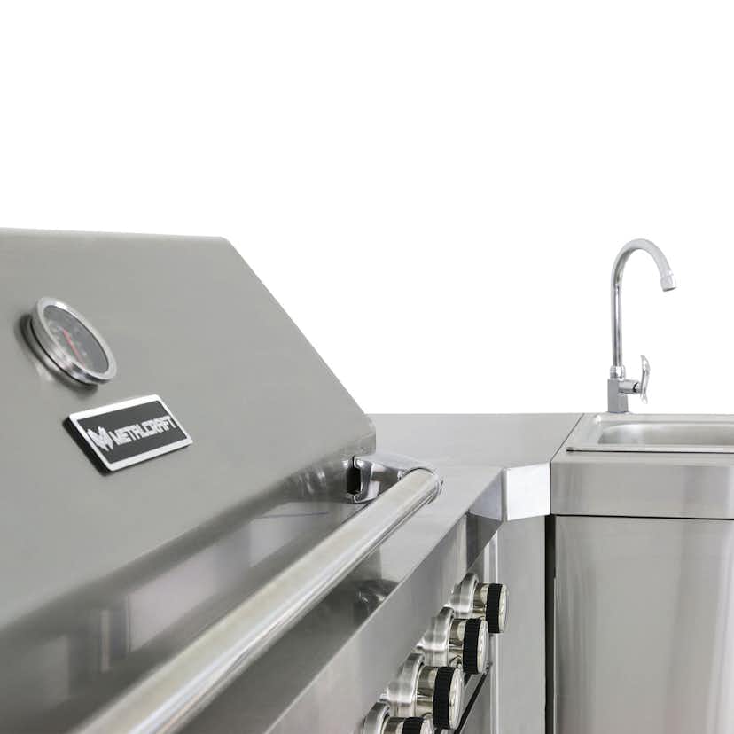 Hörnmodul Metalcraft Till Utekök