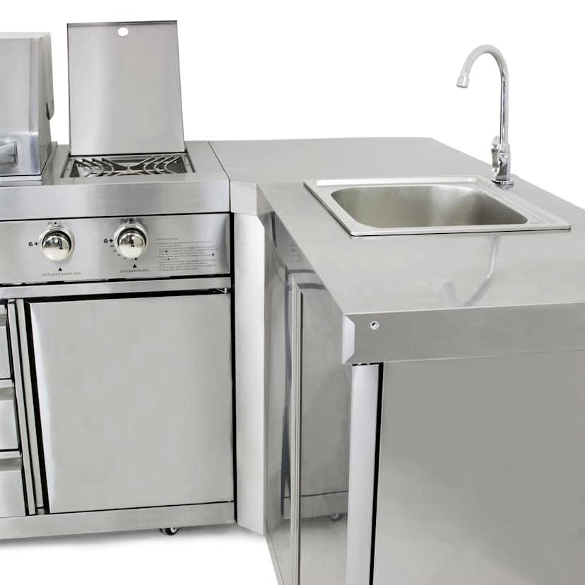 Hörnmodul Metalcraft Till Utekök