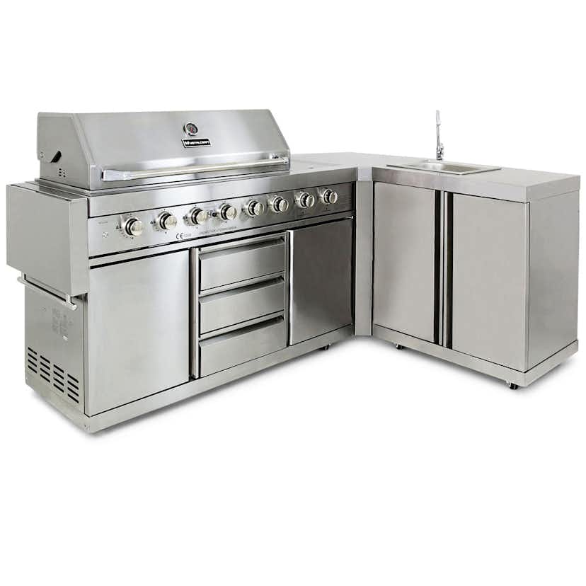 Hörnmodul Metalcraft Till Utekök