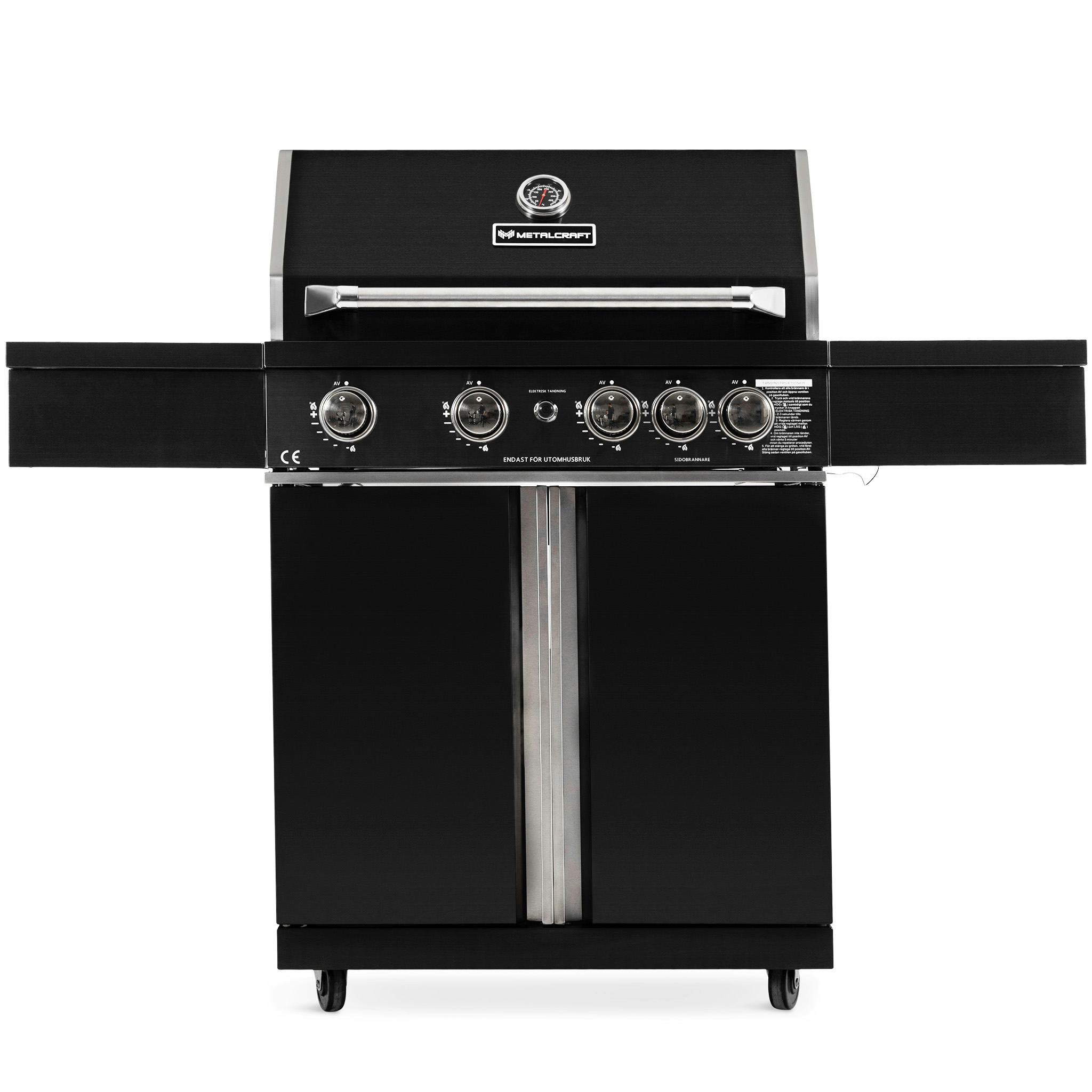 Gasolgrill Metalcraft Nashville Blackline