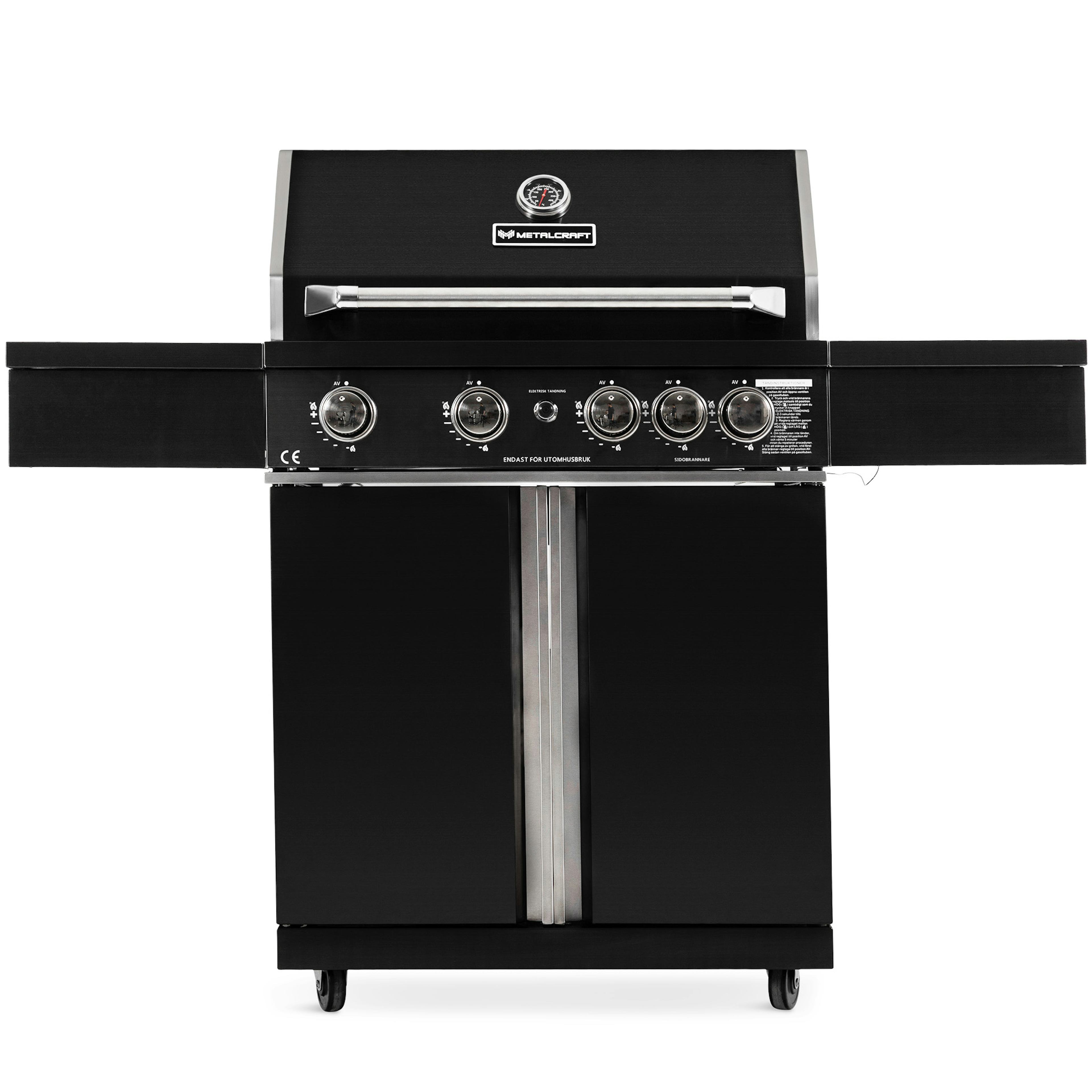 Gasolgrill Metalcraft Nashville Blackline