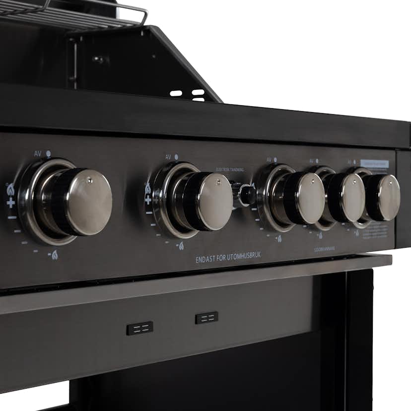 Gasolgrill Metalcraft Malibu Blackline