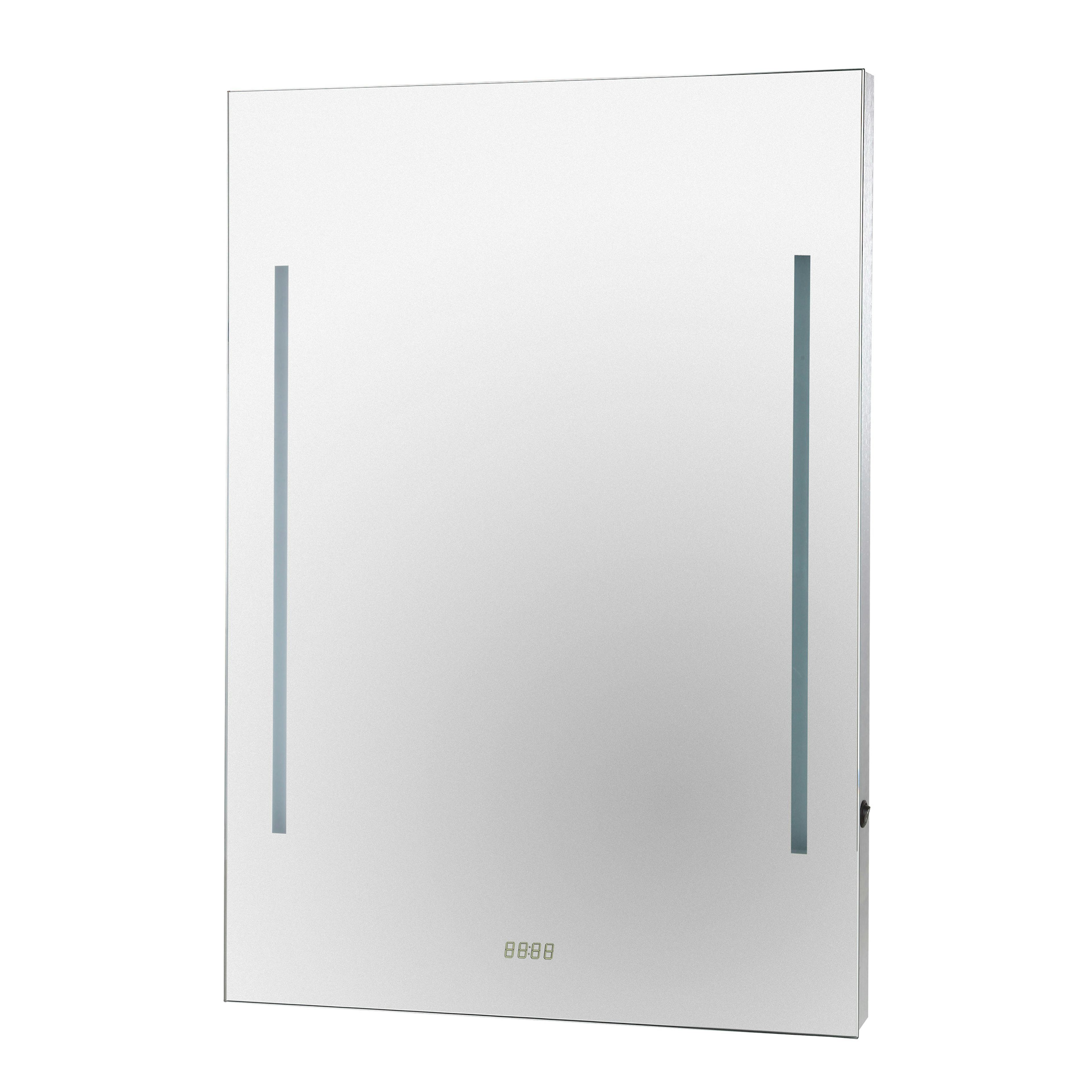 Badrumsspegel Bemeta LED Med Klocka