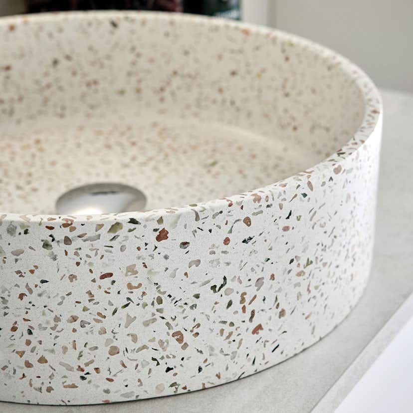 Tvättställ Hafa Circle Terrazzo