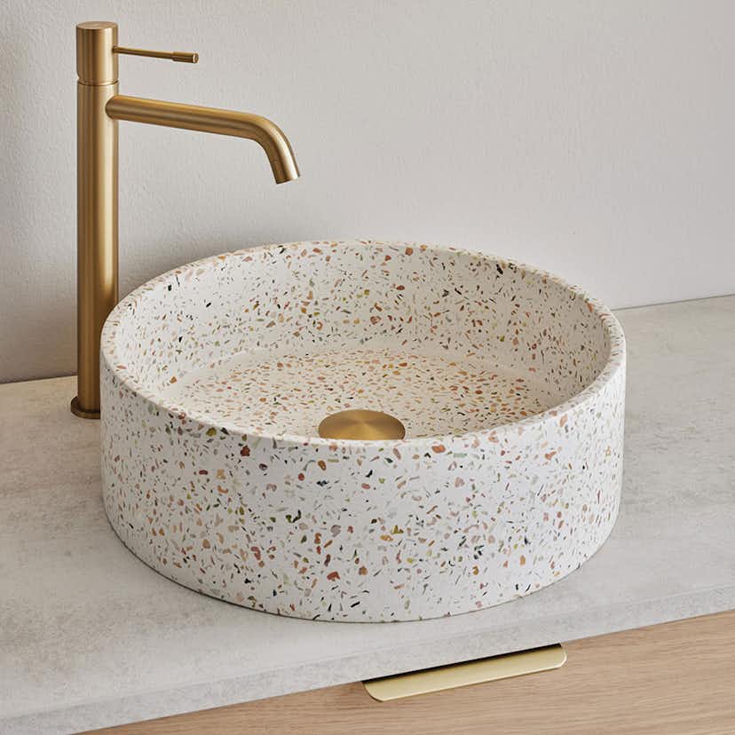 Tvättställ Hafa Circle Terrazzo