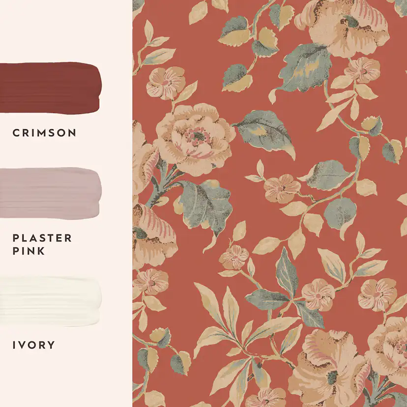 Tapet Laura Ashley Alyworth Trail Brun