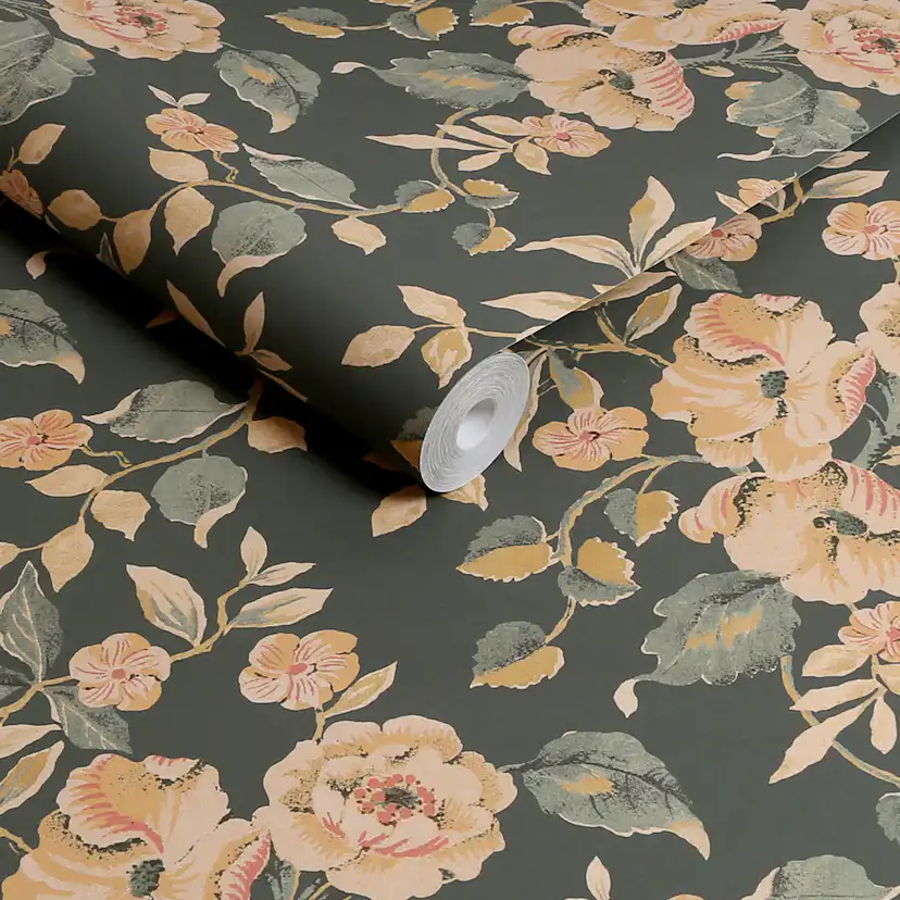 Tapet Laura Ashley Alyworth Trail Grön