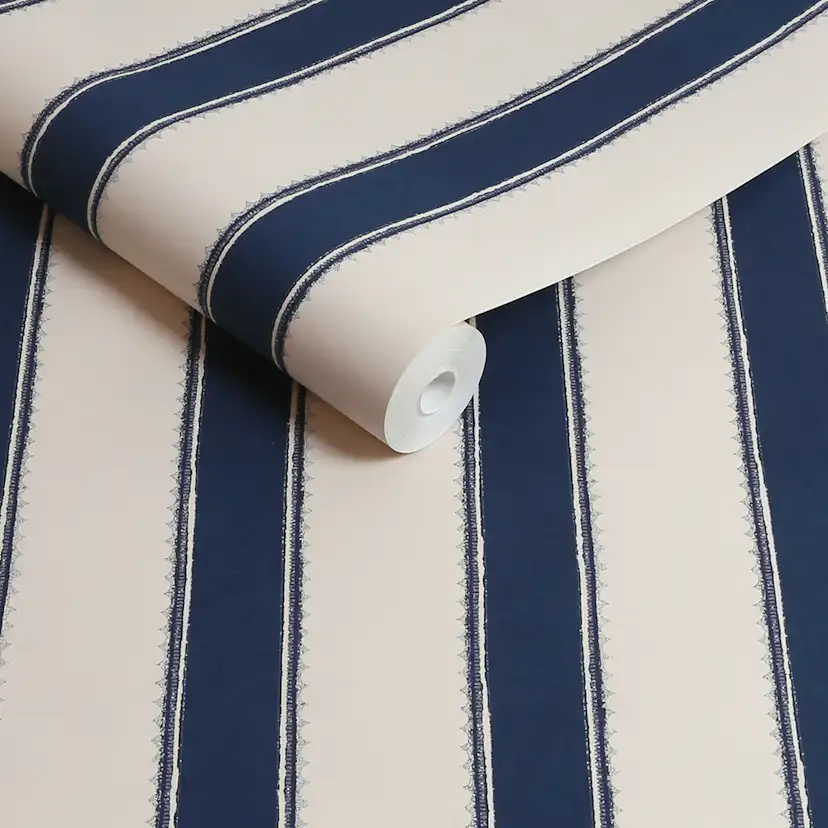 Tapet Laura Ashley Denwick Stripe