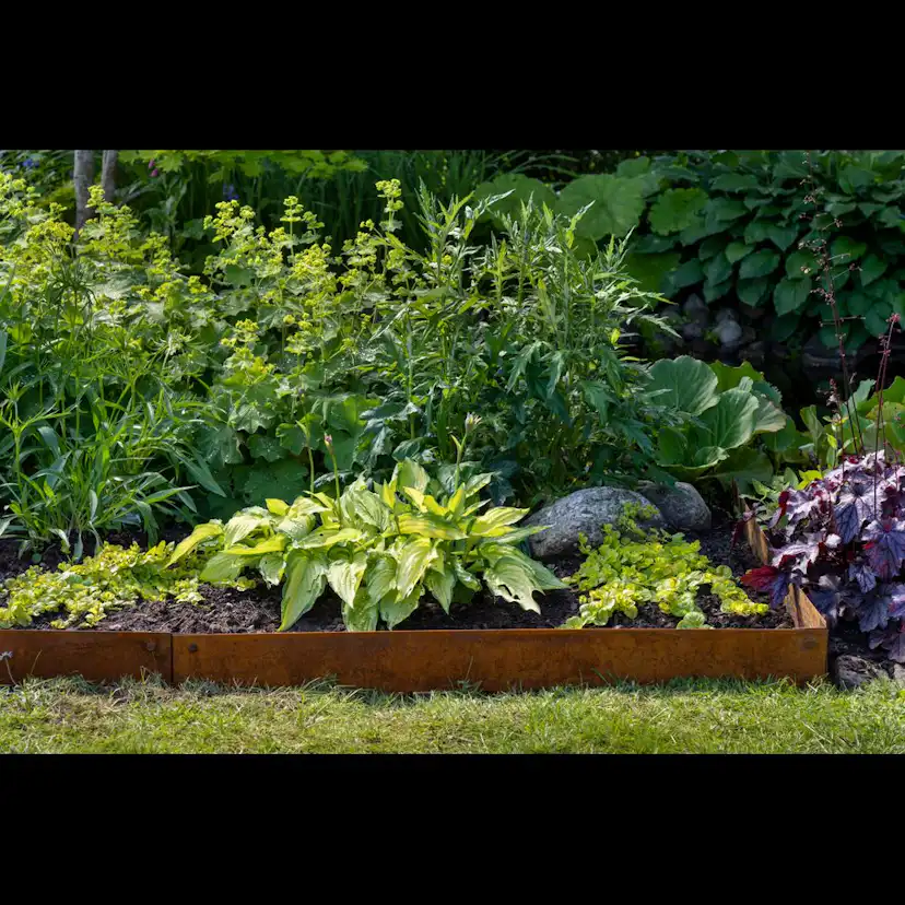 Rabattkant Skotte Garden Corten 4-pack Gräskant, 110 cm