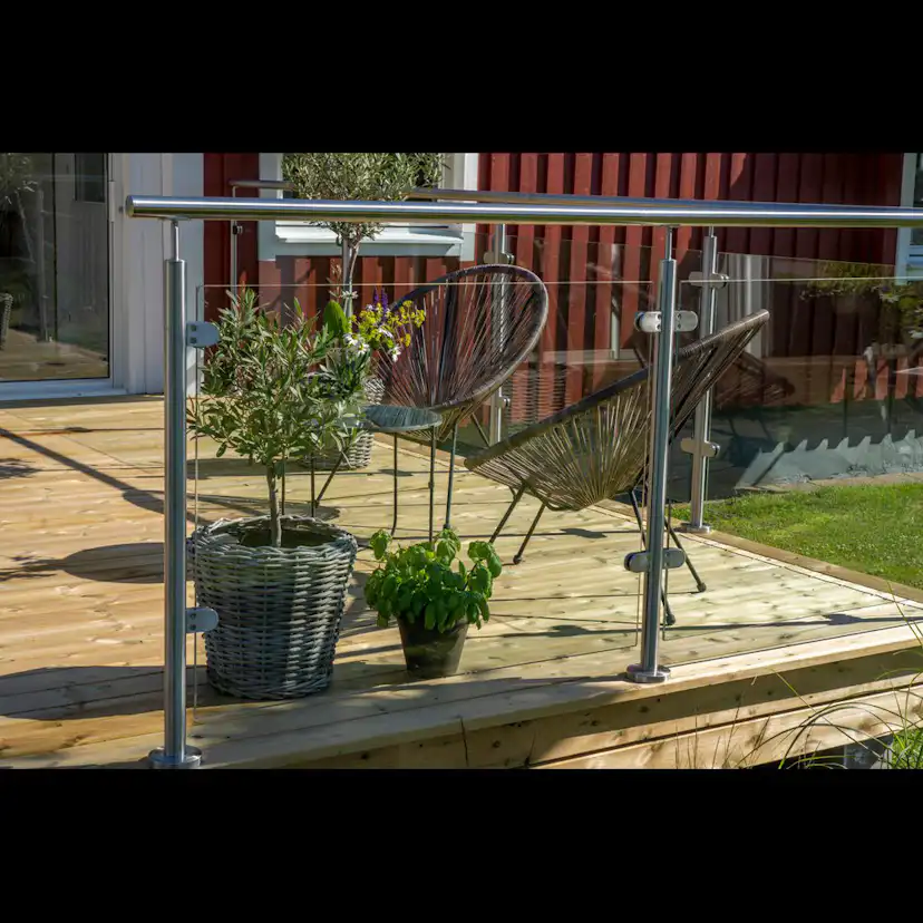 Glasskiva Skotte Garden Utsikt