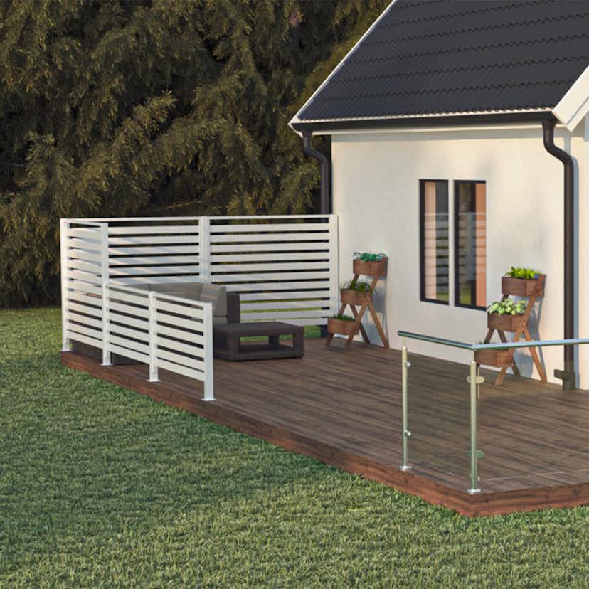 Skärm Skotte Garden Rand 180x160 Cm