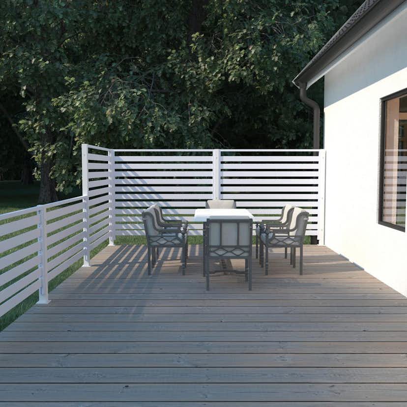 Skärm Skotte Garden Rand 180x90 Cm