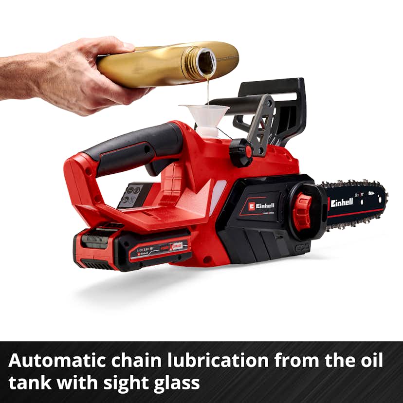 Kedjesåg Einhell GE-LC 18 Li Solo 250 mm utan Batteri