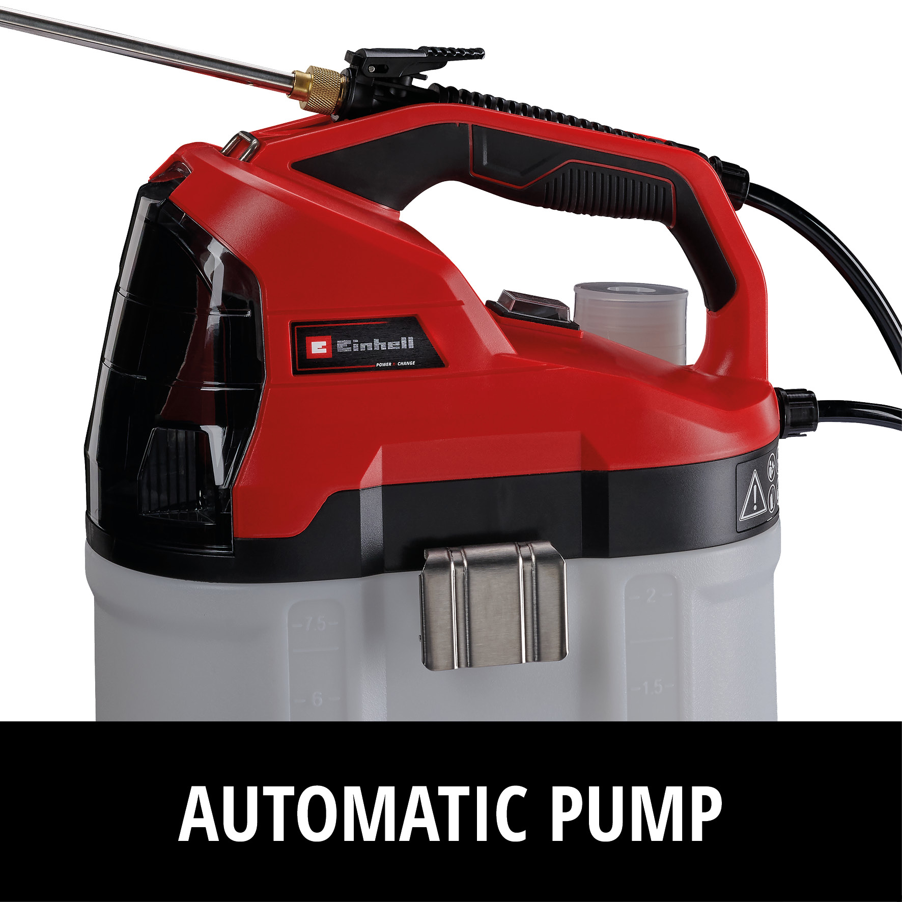 Tryckspruta Einhell Sladdlös GE-WS 18/75 Li-Solo utan Batteri