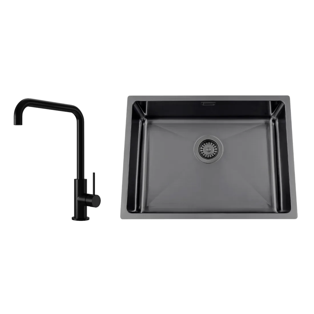 Disklåda Nordic Tech Titan 530 X med Köksblandare Steel Mood Shadow