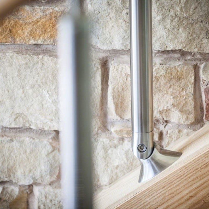 Räckesstolpe Herrljunga Ledstångsfabrik Ställbar Inomhus