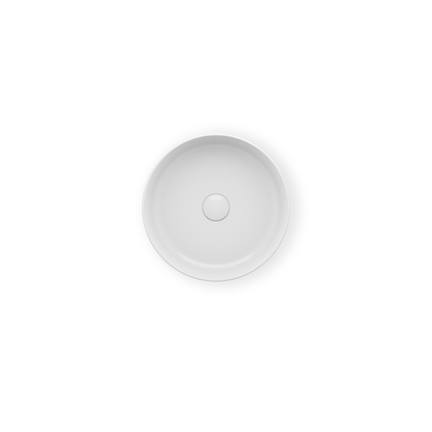 Fristående Tvättställ Miller Badrum Cylinder Porslin Vit