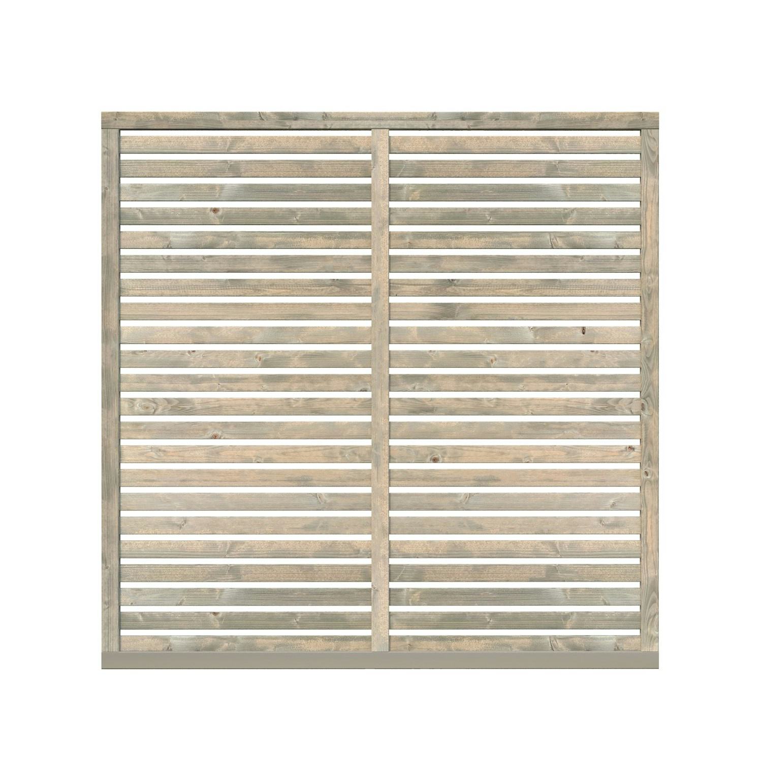 Grå tryckimpregnerad