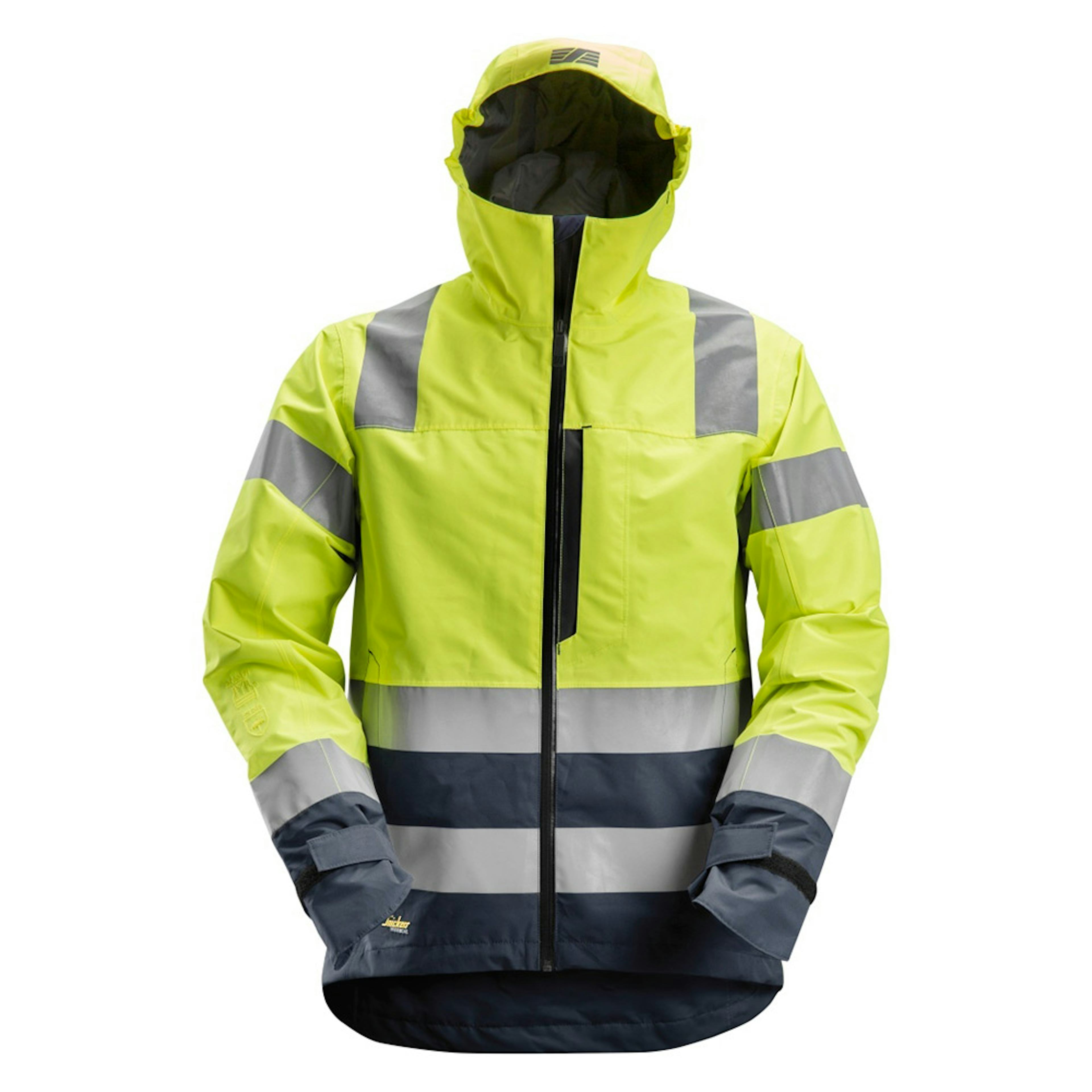 High Visibility Yellow - Navy