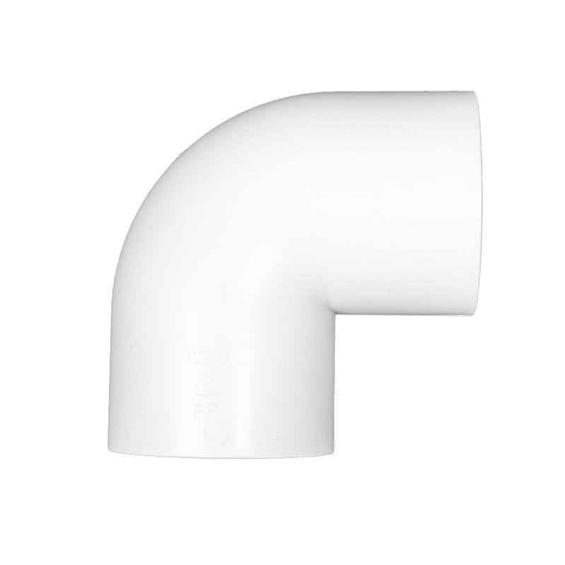 Skarvrör Separett Tiny® 90-grader 50 mm