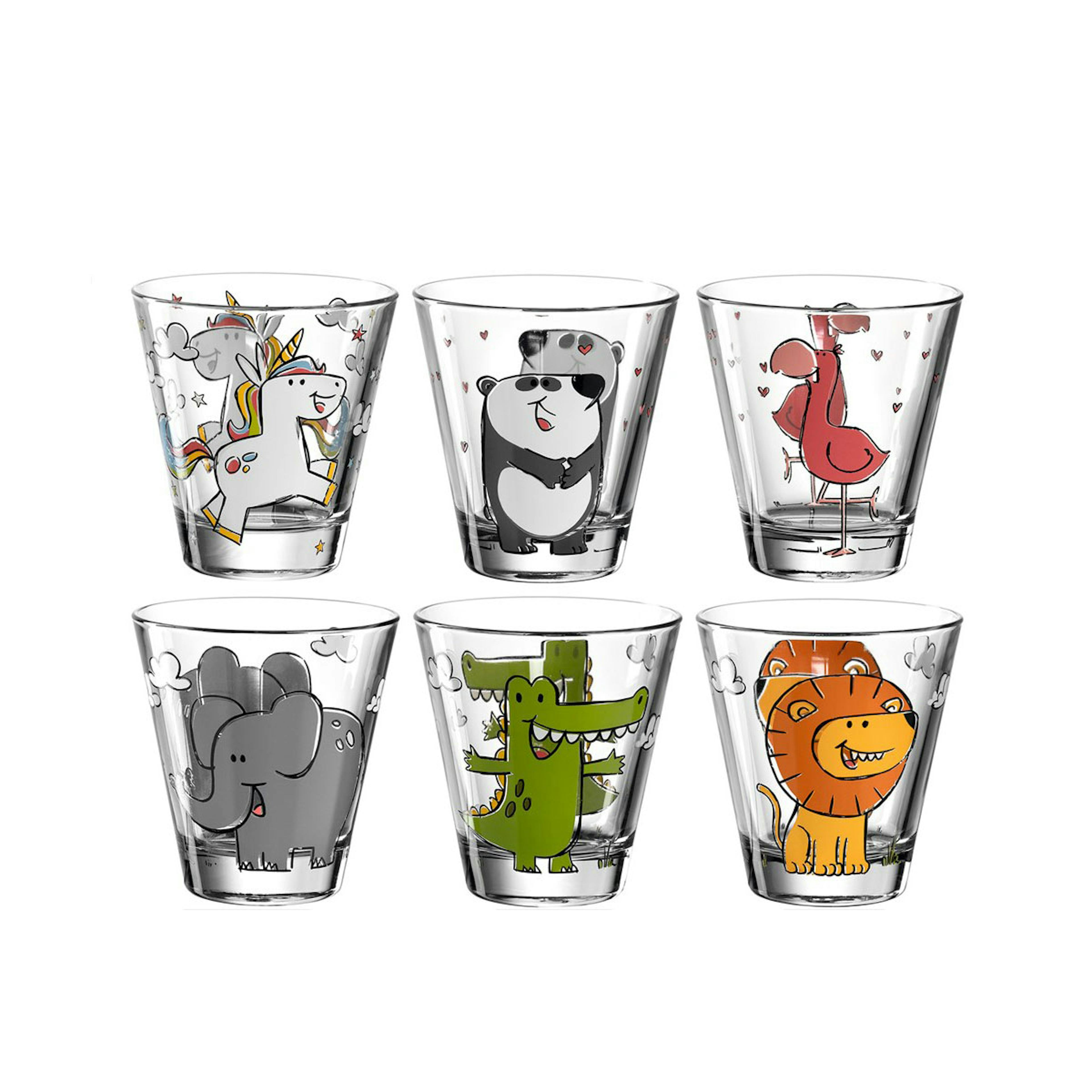 Tumberglas Leonardo Bambini 6-pack