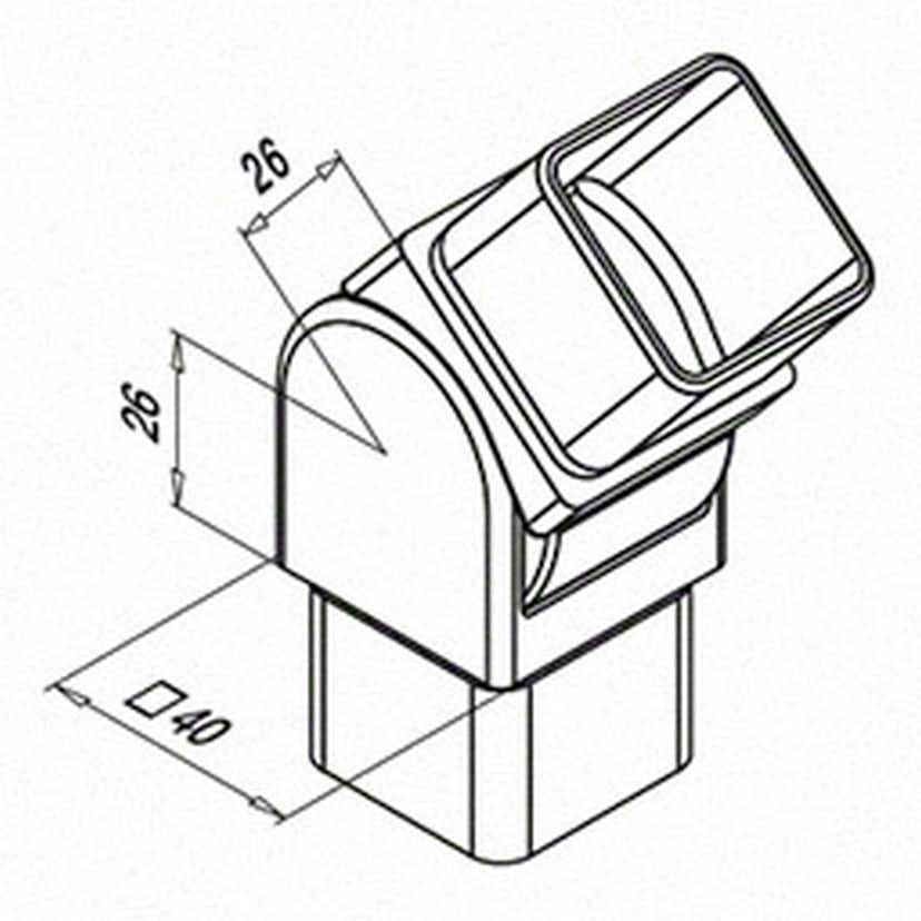 Knä/veck Herrljunga Ledstångsfabrik Inomhus