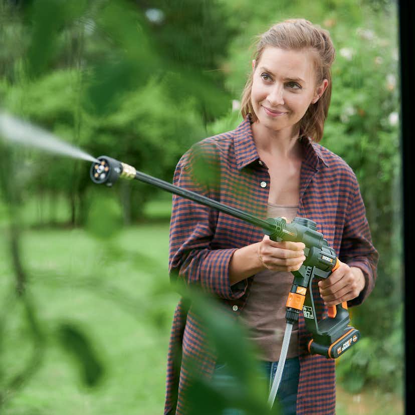 Högtryckstvätt Worx Hydroshot WG620E med Batteri