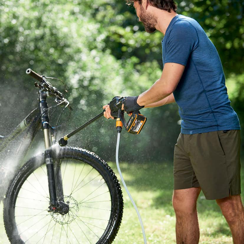 Högtryckstvätt Worx Hydroshot WG620E med Batteri
